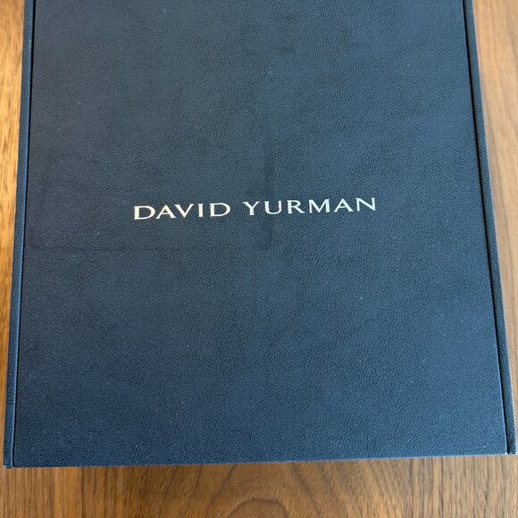 DAVID YURMAN 18K 750 YELLOW GOLD & STERLING SILVER 925 MADISON® CHAIN NECKLACE - Picture 9 of 9